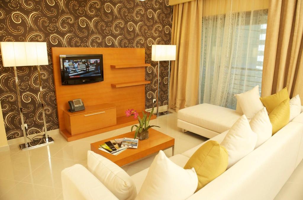 Grand Bellevue Hotel Apartment Dubaj Szoba fotó